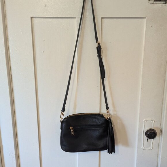 Louenhide Baby Daisy Crossbody Vegan Leather Bag | Black | Brand New, Never Used - Picture 6 of 8